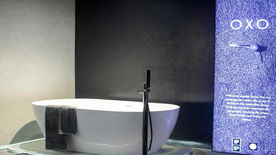 Tư vấn TOP 7 màu sơn trang trí phòng tắm đẹp hiện đại Phòng tắm tone đen đã được Conpa thi công