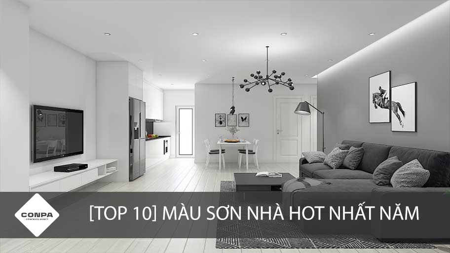 Chỉ bạn TOP 10 màu sơn nhà HOT nhất 2024 - 2025 Top 10 màu sơn nhà Hot nhất năm 2024 - 2025