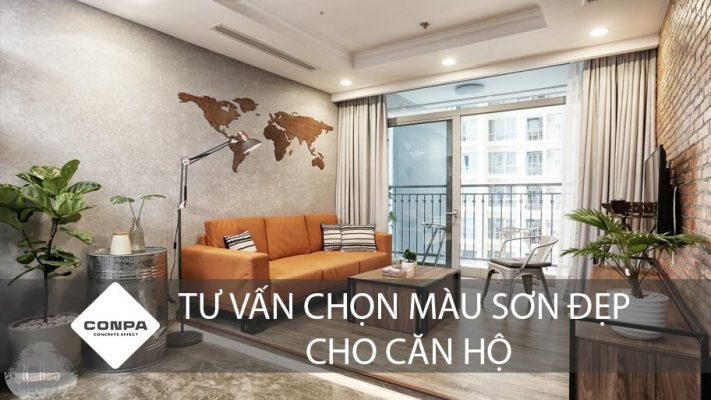 chọn màu sơn cho căn hộ