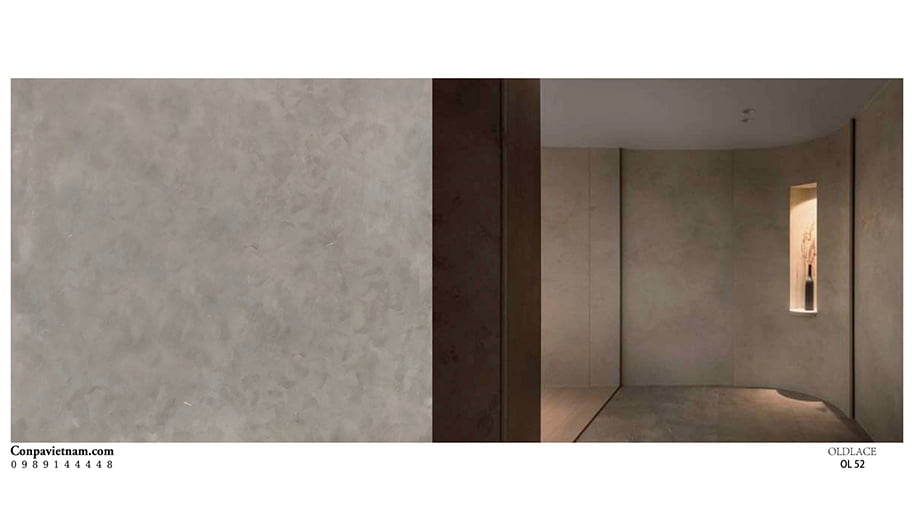 Màu xám của vữa xi măng OL52