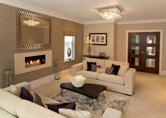 Cách chọn màu sơn cho người mệnh Kim đón tài rước lộc Sơn nội thất màu nâu cho người mệnh Thổ