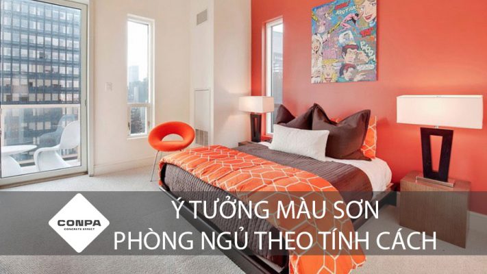 ý tưởng màu sơn phòng ngủ theo tính cách