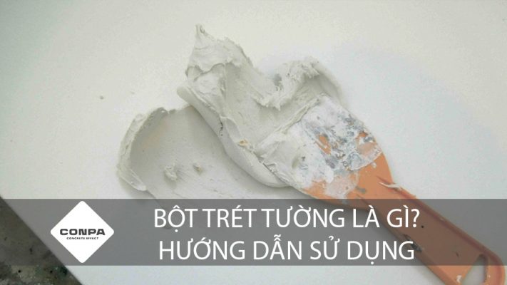 bột trét tường là gì