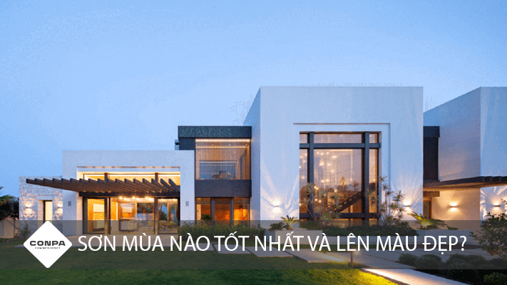 sơn nhà mùa nào tốt nhất và đẹp nhất