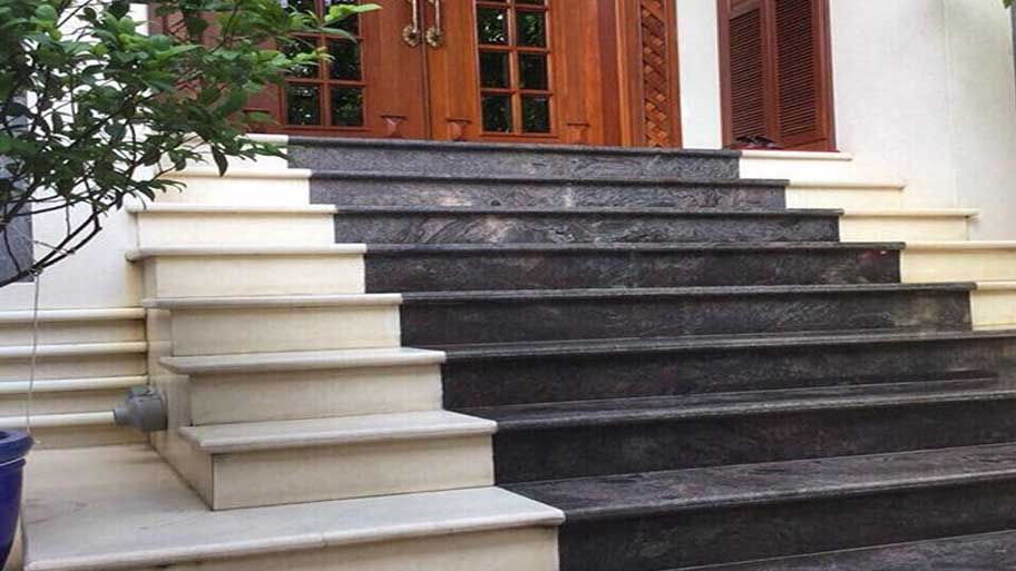 Chọn màu sắc cho bậc tam cấp