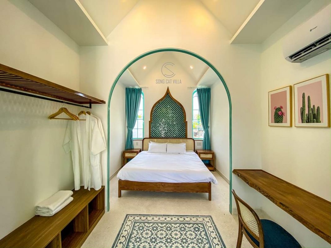Phòng ngủ song cát villa 2 tại Đà Nẵng