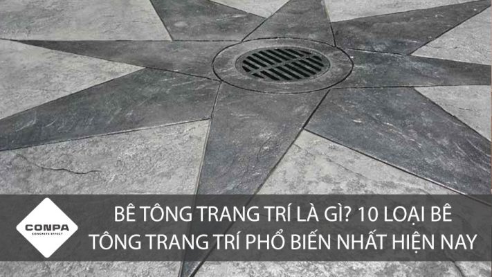 Bê tông trang trí là gì?