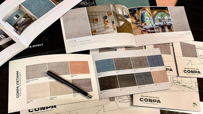catalogue sơn hiệu ứng bê Conpa Việt Nam