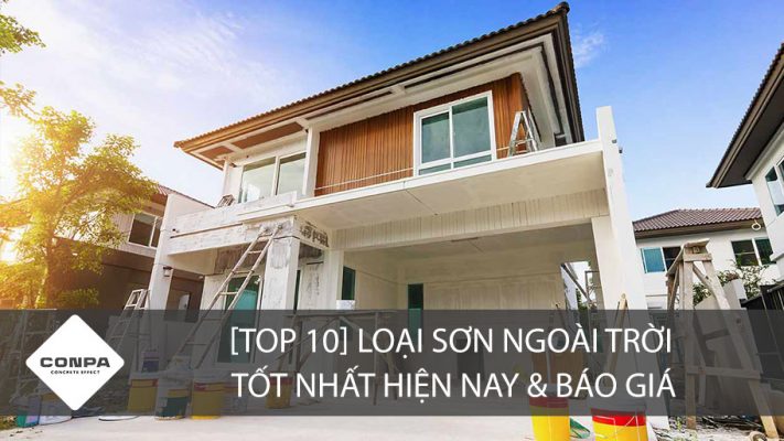 Các hãng sơn ngoài trời tốt nhất hiện nay