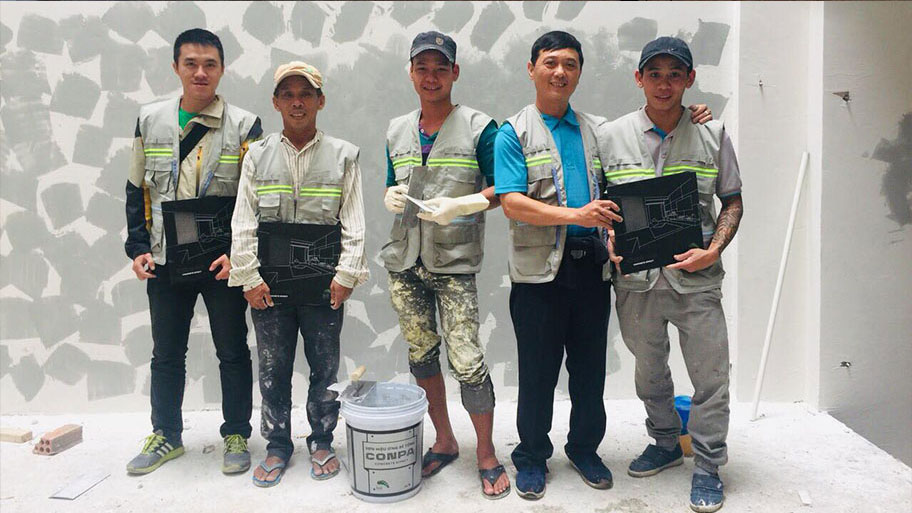 Đơn vị thi công sơn giả bê tông tại Đà Nẵng uy tín