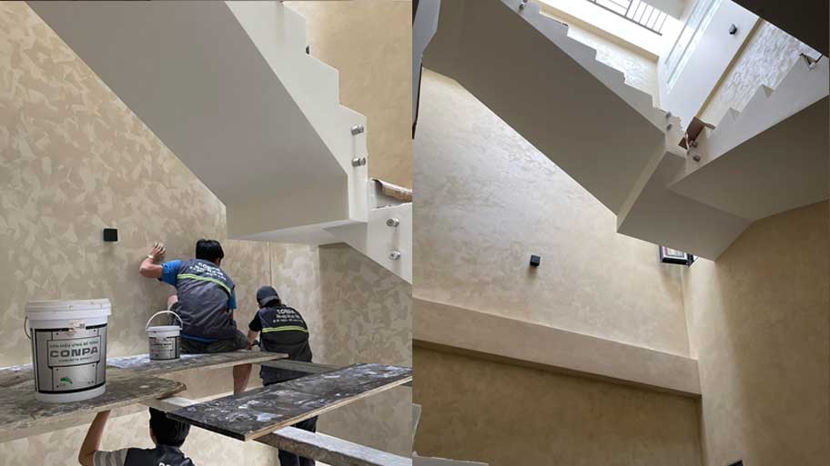 Tường màu Light Beige LB05 với tone màu trung tính, nền nã, dịu dàng cho ngôi nhà của bạn.