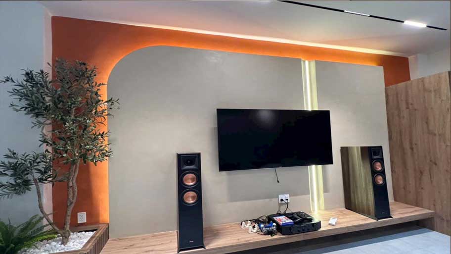 Sơn hiệu ứng bê tông với mã màu LB05 và BRB35