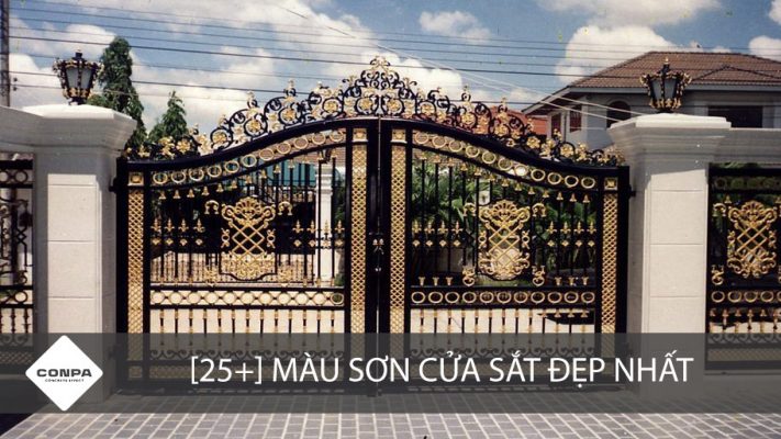 Màu sơn cửa sắt đẹp