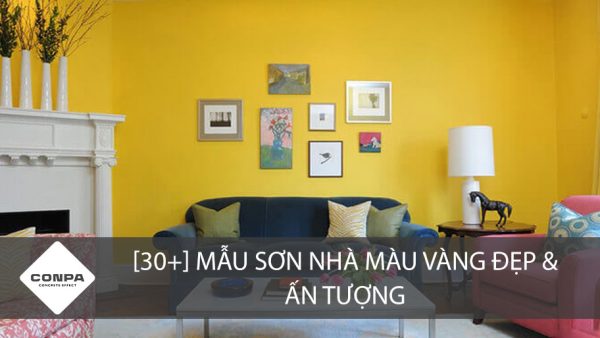 [30+] Mẫu sơn nhà màu vàng đẹp & ấn tượng nhất 2026