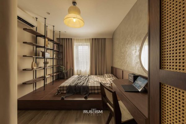 Sơn giả bê tông là gì? Hướng dẫn thi công, Địa chỉ liên hệ và Báo giá phòng ngủ đẹp căn hộ kđt pháp vân hà nội