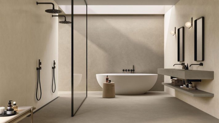 Dự án sơn bê tông 100% cho phòng tắm