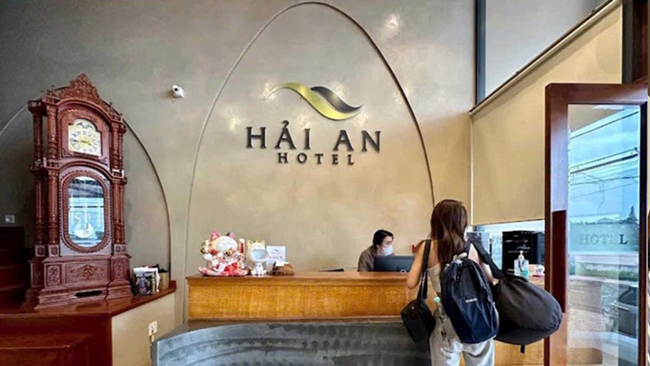 Xu hướng thi công sơn cát mỹ thuật cho khách sạn Lễ tân khách sạn Hải An
