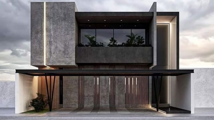 Sơn giả bê tông là gì? Hướng dẫn thi công, Địa chỉ liên hệ và Báo giá Sơn giả đá thường được dùng để tạo điểm nhấn cho mặt tiền