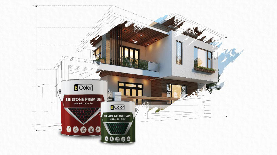 Danh sách 7 đơn vị thi công sơn giả bê tông uy tín tại Hà Nội Công ty sơn Bee Color