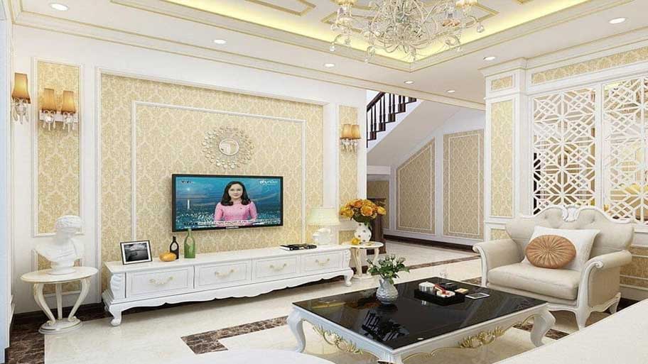 Phào chỉ trần nhà là gì? Bí quyết phối màu đẹp không thể bỏ lỡ Phối màu phào chỉ trần nhà theo màu tường