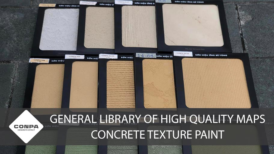 concrete texture paint library