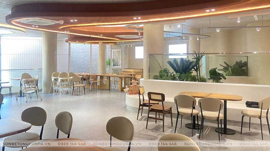 Karinox Phan Rang ứng dụng sơn cát tạo nên không gian độc đáo, đa năng