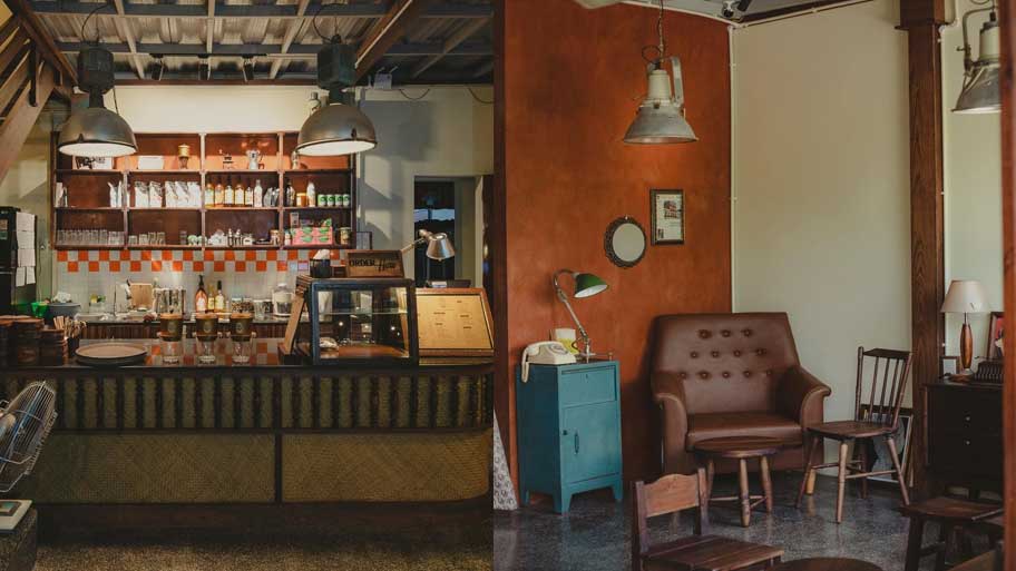Tổng hợp top các mẫu quán cà phê đẹp sử dụng sơn hiệu ứng kim loại Quán cafe phong cách cổ điển dùng sơn kim loại