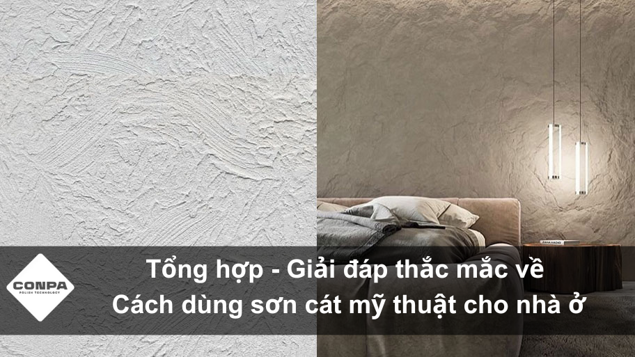 Sơn cát cho nhà cửa