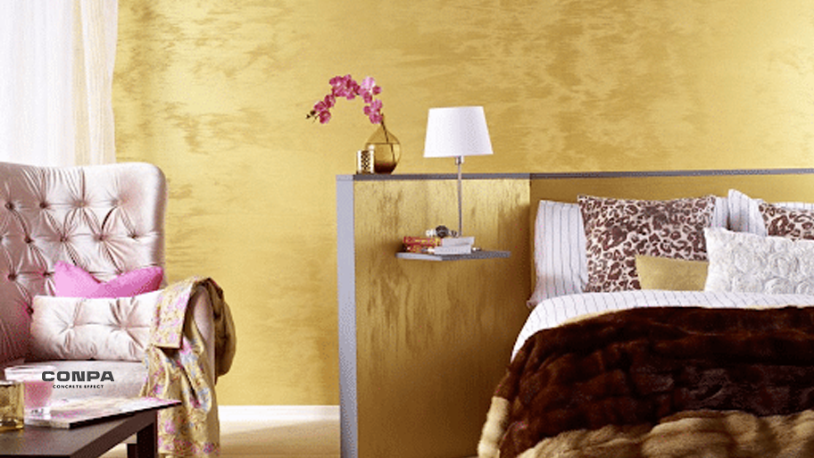 Top những công trình đẹp sử dụng sơn hiệu ứng kim loại Sơn hiệu ứng giả kim loại trang trí nội thất