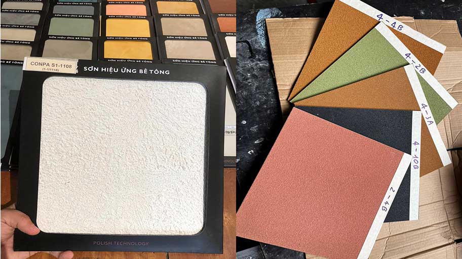 Sơn cát được làm từ nguyên liệu thiên nhiên