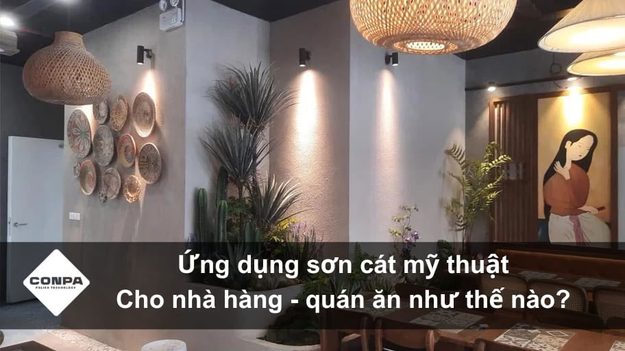 Ứng dụng sơn cát