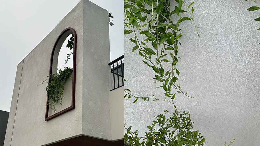Khoác áo mới cho căn hộ, chung cư bằng sơn cát nghệ thuật Công trình sơn cát mỹ thuật - Euro Village Đà Nẵng mã S1B