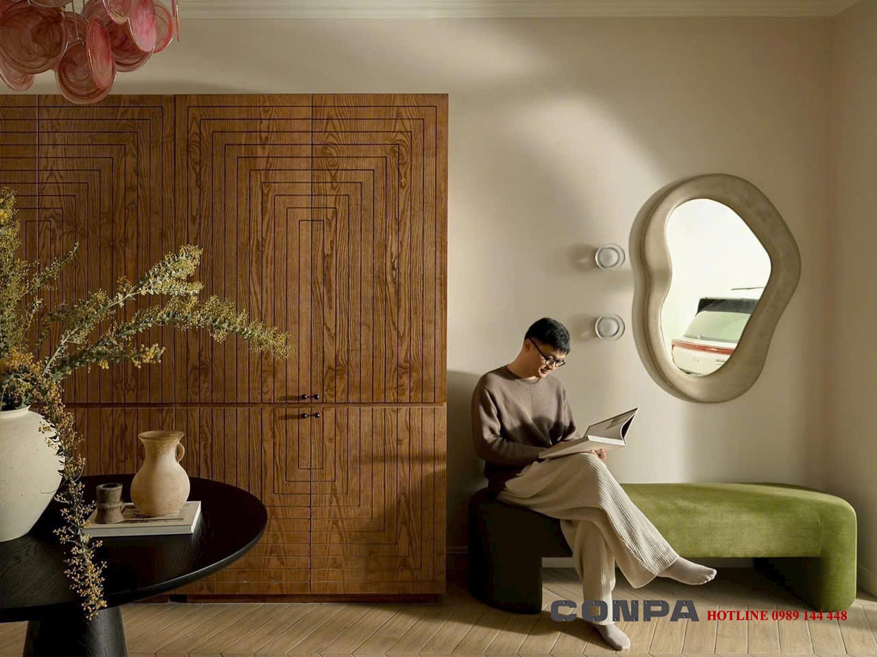 The impressionism house sử dụng sơn Conpa
