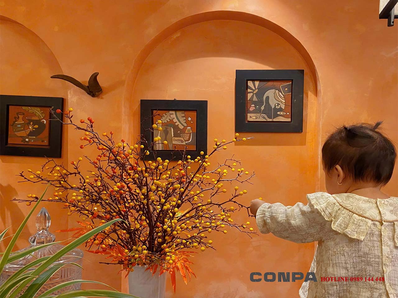 HOTEL DE SAPA - LÀO CAI Tường sơn Conpa thu hút và nổi bật các chủ thể