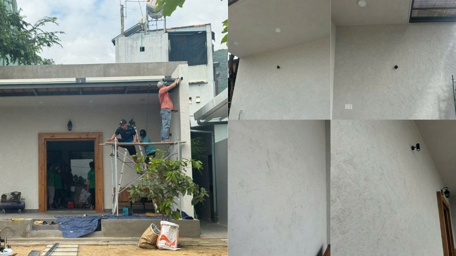 Hướng dẫn chi tiết quy trình thi công sơn rơm đất đúng kỹ thuật Kinh nghiệm khi thi công sơn rơm đất