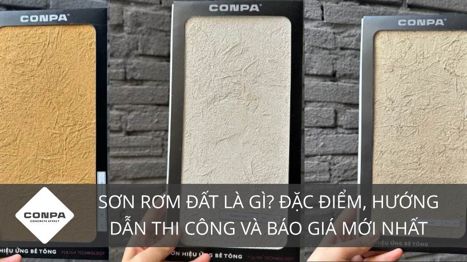Sơn rơm đất là gì