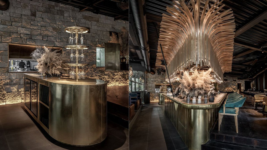 Bàn uống nước sử dụng sơn kim loại thật