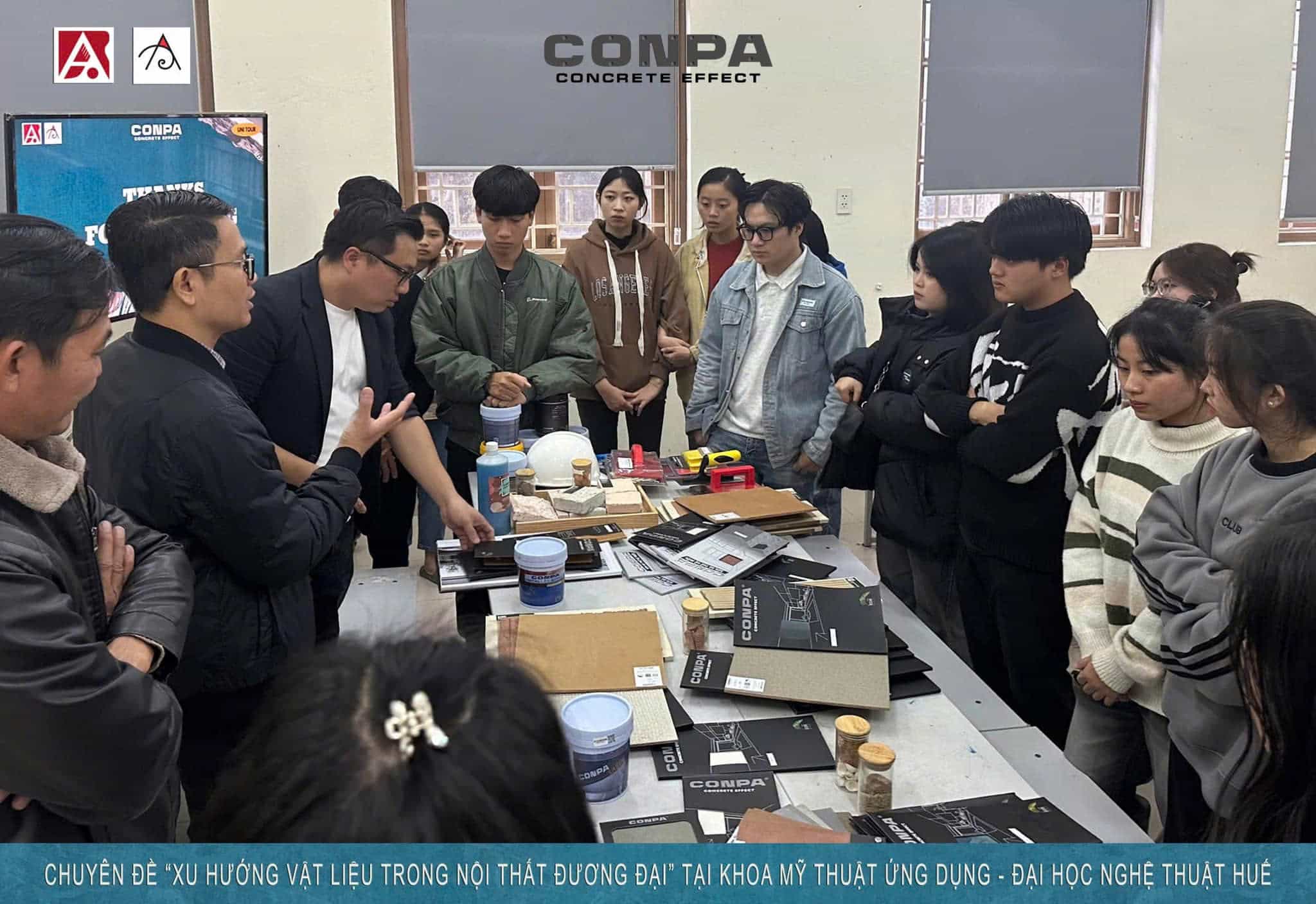 Conpa chia sẻ về các vật liệu mới