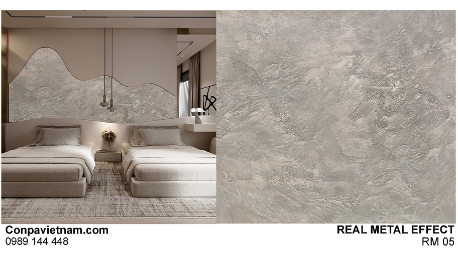 Mẫu sơn kim loại thật RM05