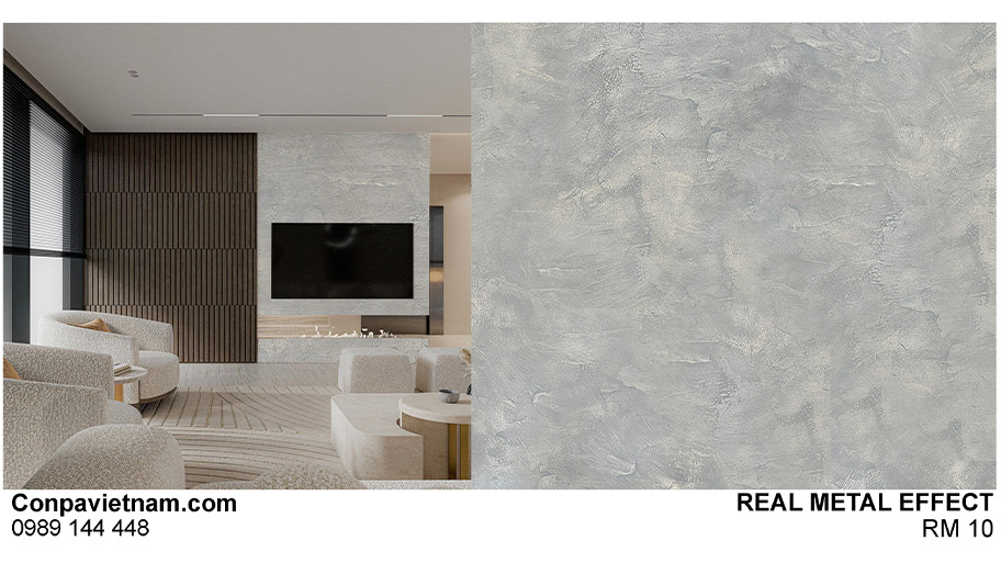 Mẫu sơn kim loại thật RM10