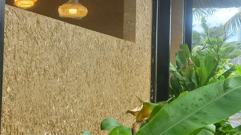 Ứng dụng sơn rơm đất Conpa: Sáng tạo không gian đậm chất nghệ thuật Ứng dụng sơn rơm đất ngoại thất