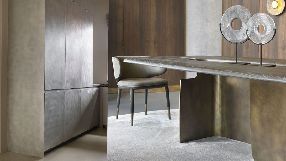 Ứng dụng của sơn kim loại thật