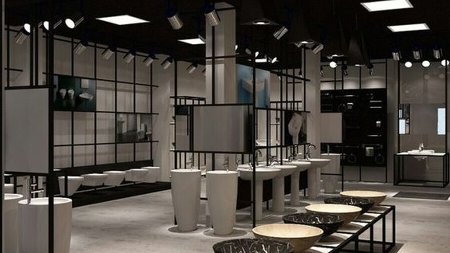 Ứng dụng sơn kim loại thật trong showroom