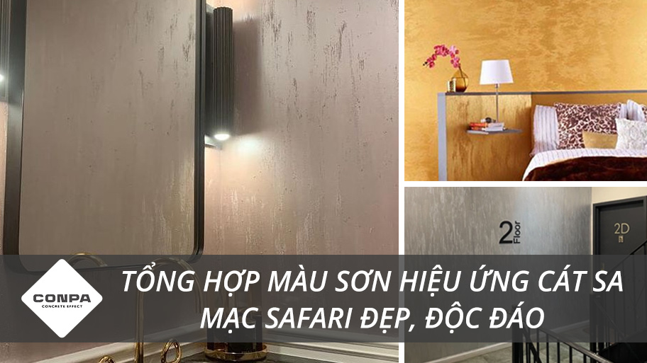 Sơn hiệu ứng cát sa mạc