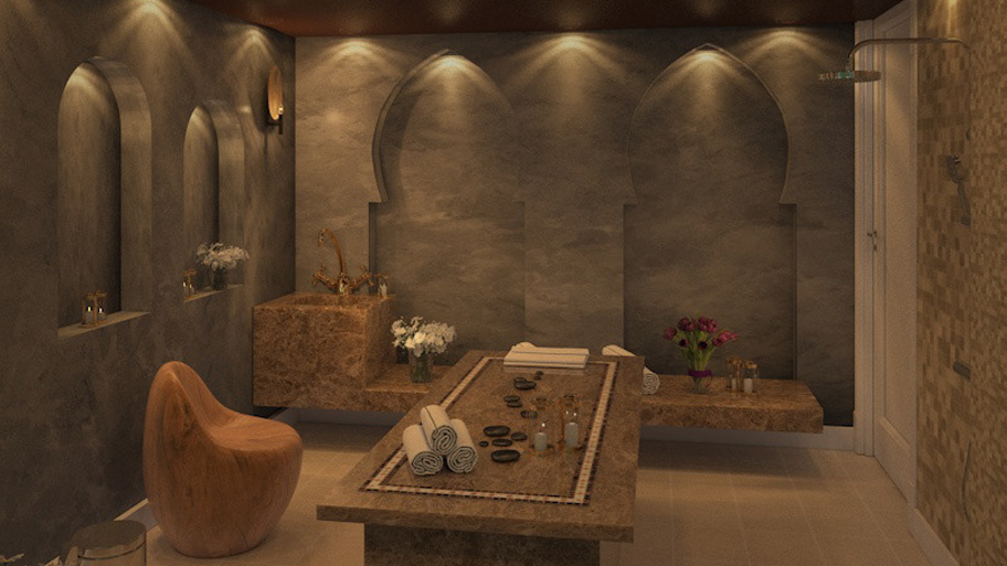 Nâng tầm không gian trải nghiệm cho Spa khi ứng dụng sơn cát nghệ thuật Sử dụng sơn cát nghệ thuật cho spa