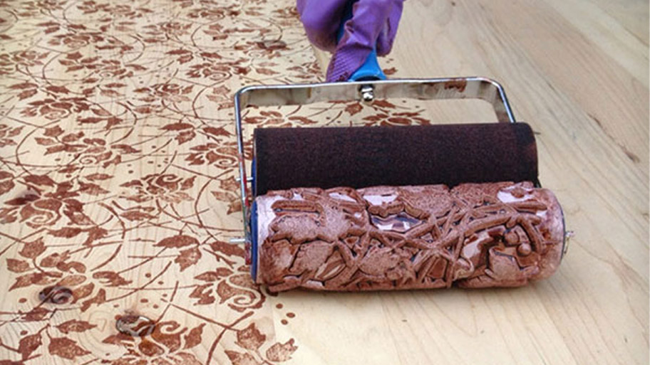 Con lăn họa tiết