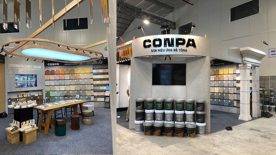 Thương hiệu sơn hiệu ứng uy tín Conpa