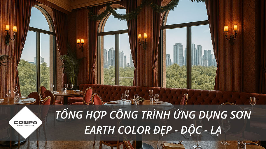 Công trình ứng dụng sơn Earth Color
