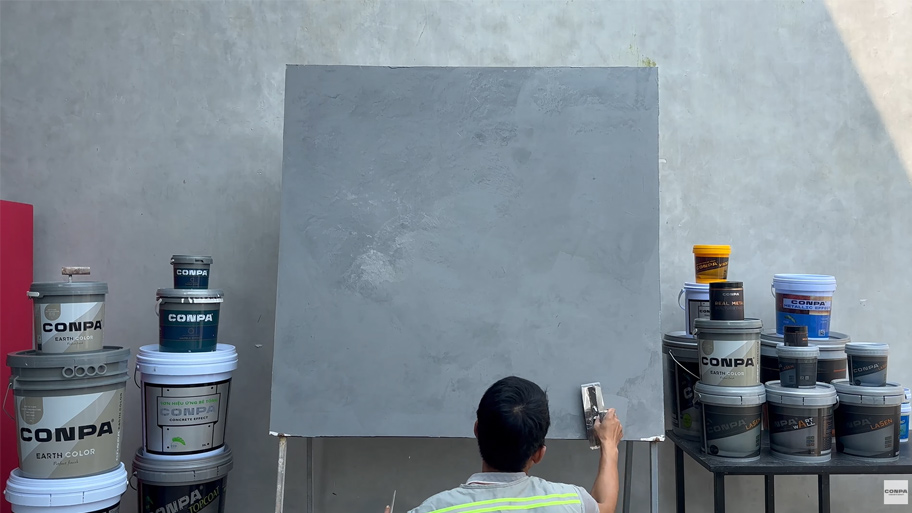 Lưu ý khi thi công sơn Marble Effect