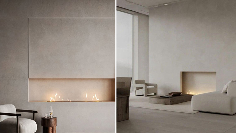 Mẫu công trình sử dụng sơn Marble Effect